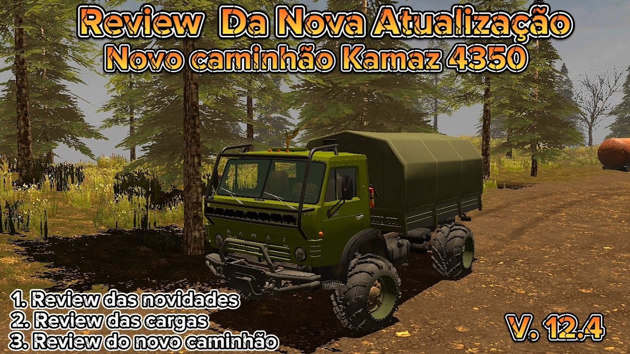 Review da nova Atualização do RTHD 12.4 KAMAZ 4350 4×4
