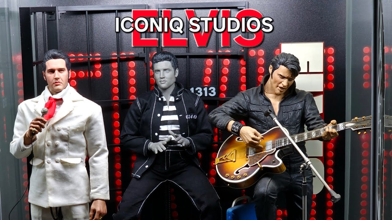 ELVIS PRESLEY Jailhouse Rock ICONIQ STUDIOS TOYS 1/6 scale. 🎙UNBOXING 🎸