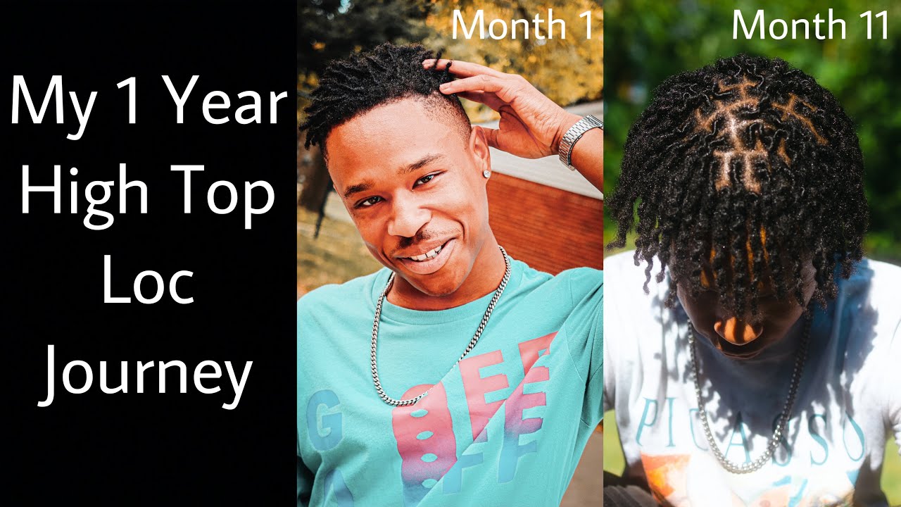 My 1 Year Hightop Loc Journey