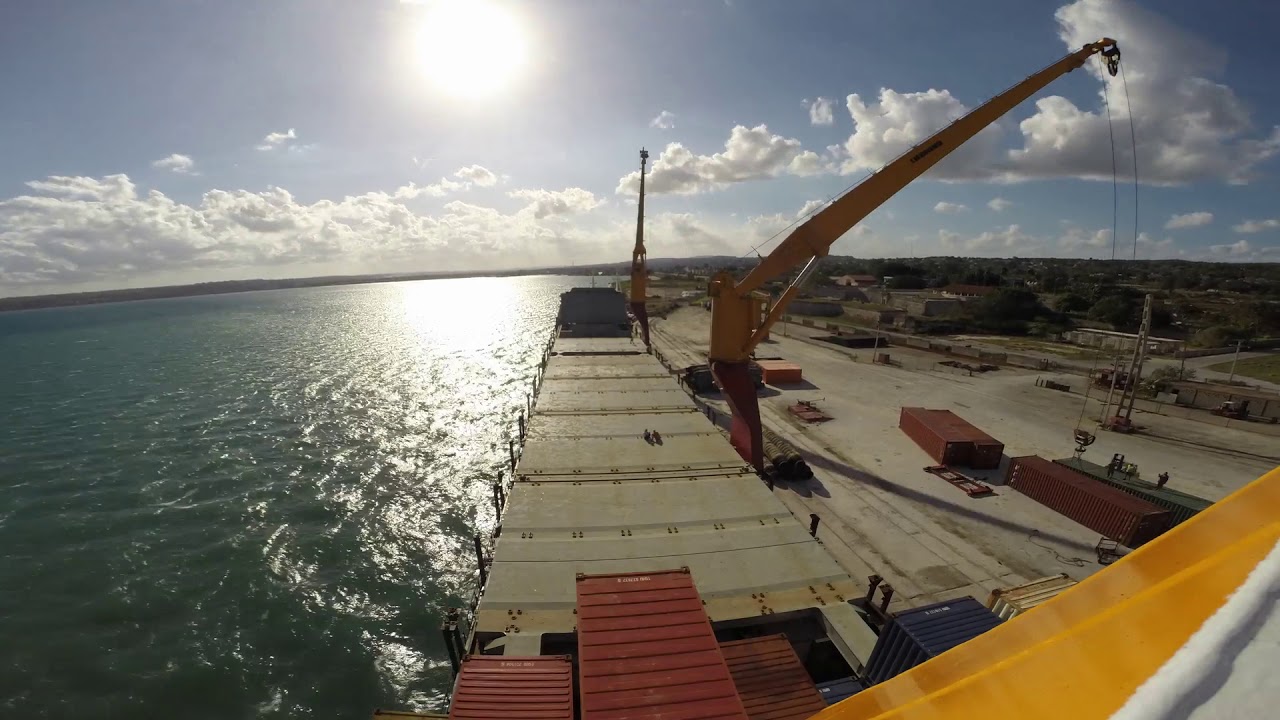 m/v Hollandia Cargo operations at Matanzas
