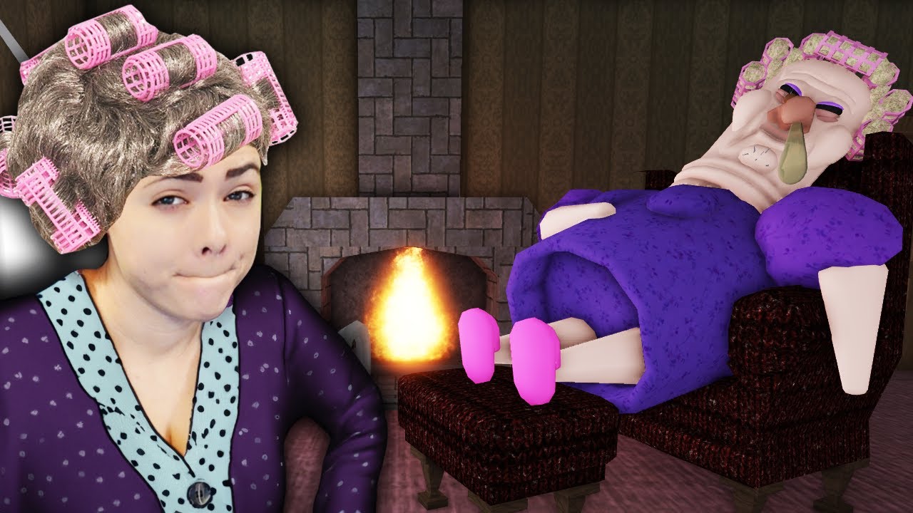 TAKNYOS NAGYI LESZEK??  - Roblox Escape Grumpy Gran