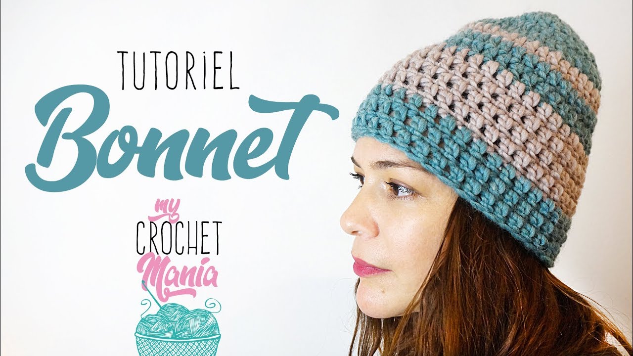CROCHET comment faire un bonnet au crochet super facile