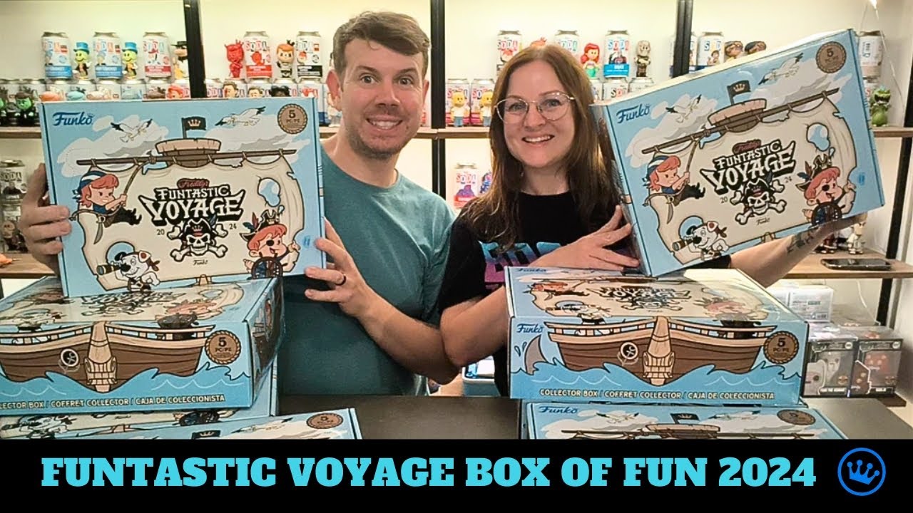 UNBOXING 8 FUNKO FUNTASTIC VOYAGE BOX OF FUN 2024 IN THE UK