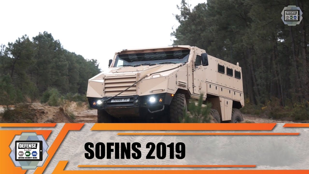 Special Forces Operations tactical and armored vehicles test drive and review at SOFINS 2019