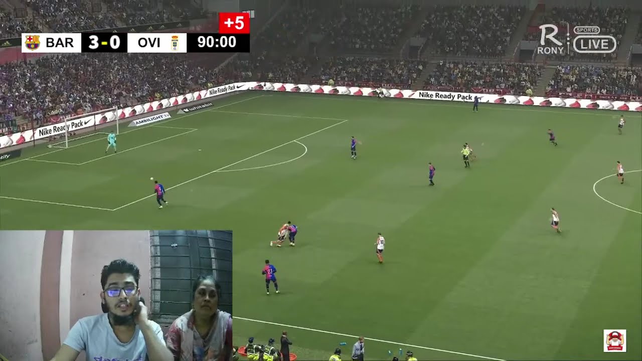 🔴LIVE : Barcelona vs Oviedo | La Liga 2025/26 | Full Match Streaming | PES 21 Simulation Gameplay