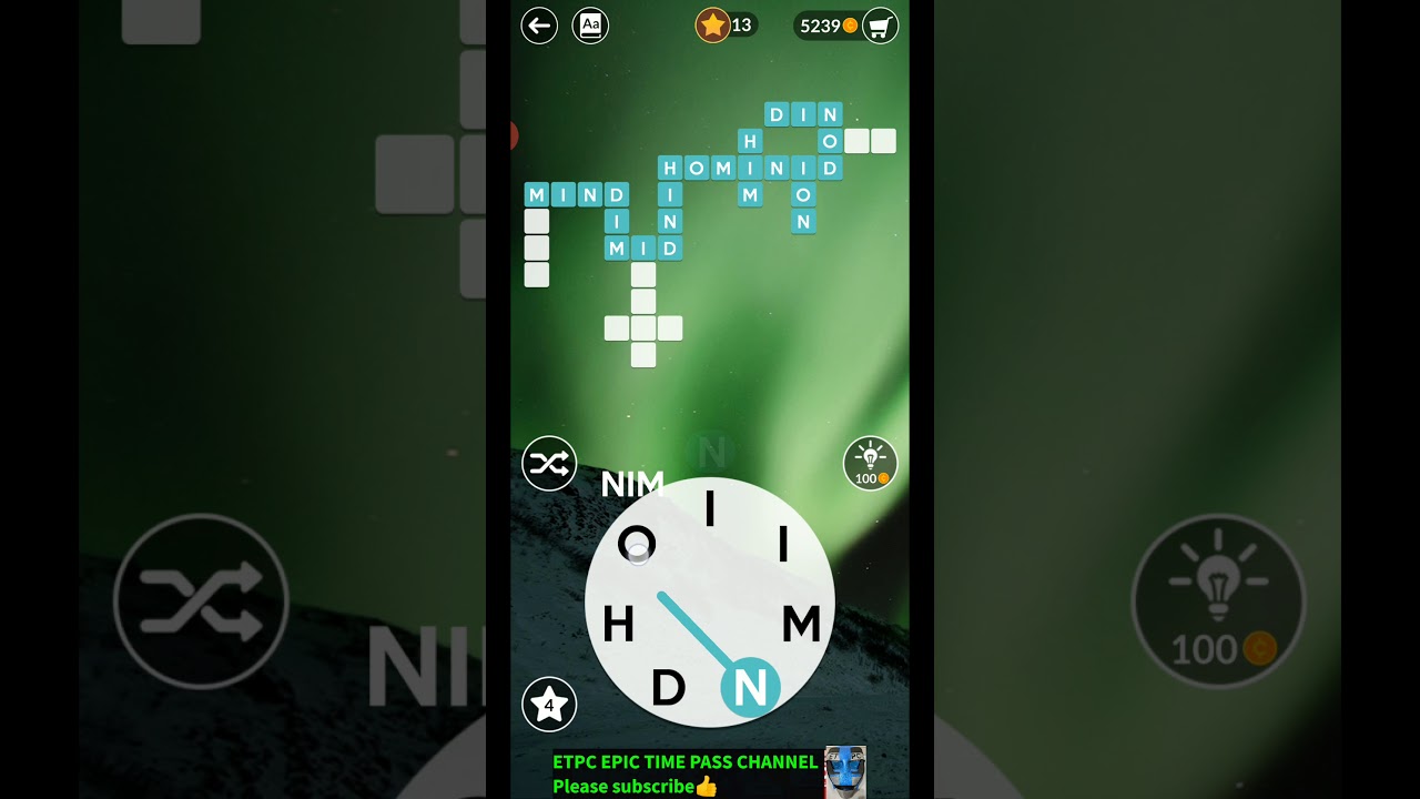 WORDSCAPES LEVEL 10579