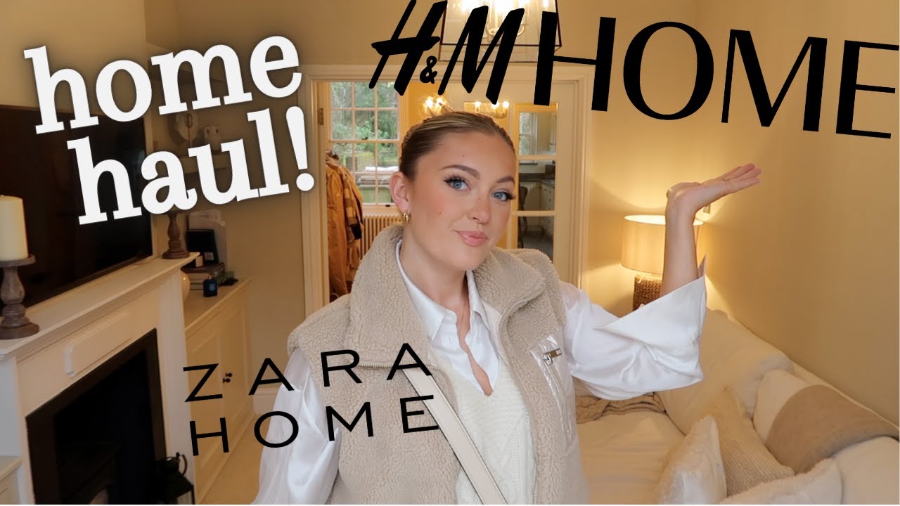 HOMEWARE HAUL!!! HOME UPDATES \ H&M , ZARA , ANTROPOLOGIE & MORE!!!
