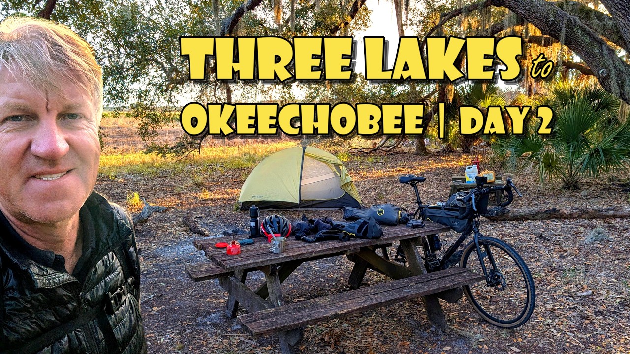 Велотур, день 2 | От Трех озер до Окичоби (Изменение планов) 🚴‍♂️