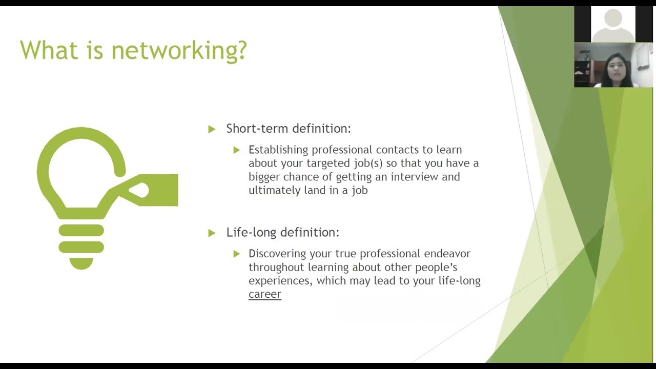 OAR Webinar: Effective Networking in International Organizations
