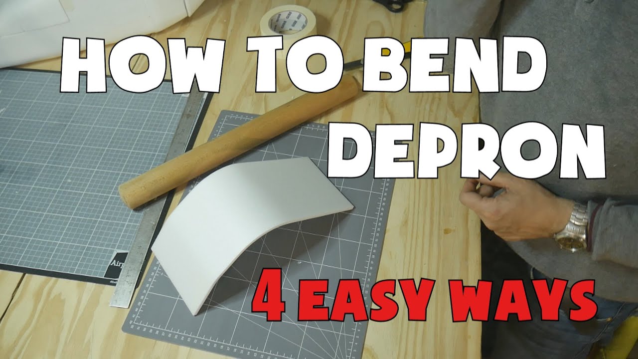 How to Bend DEPRON - 4 easy ways
