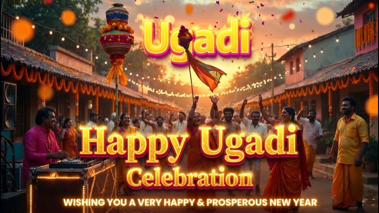🌸 Ugadi Subhakankshalu 2026 | A song for all the family | Telugu New Year Celebrations 🌸