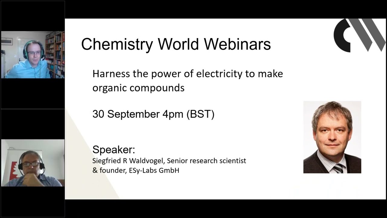 Harness the power of electricity to make organic compounds