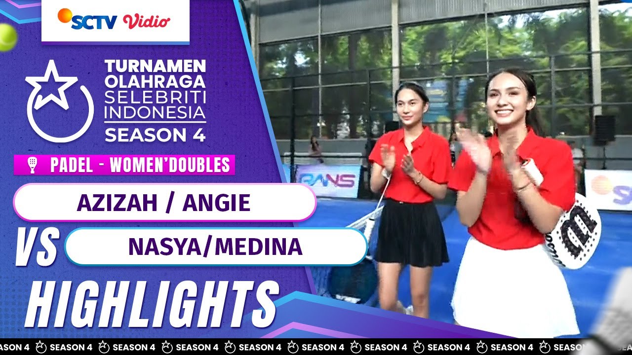 Azizah/Angie VS Nasya/Medina - Highlights Padel | TOSI Season 4