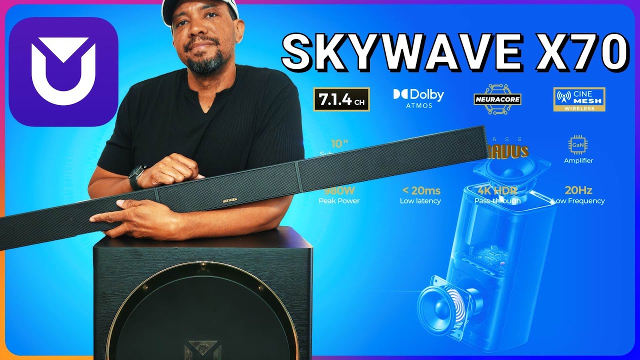 🔥 This Subwoofer Is Ridiculous 🔊 This Soundbar Is a MONSTER | Ultimea X70 Review