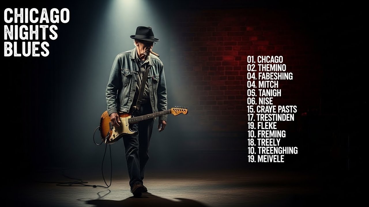 Midnight Chicago Blues – Soulful Guitar Slow Blues Music for Late Night Vol.137