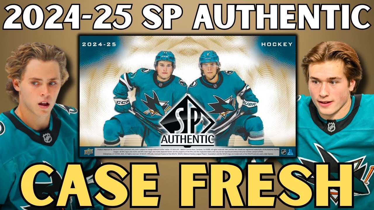 Can you Map Hockey Card Hobby Boxes?... Unboxing a Sealed Case of 2024-25 SP Authentic to Find Out!