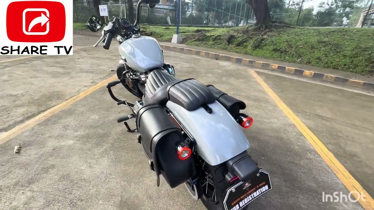 2025 HARLEY DAVIDSON 117 STREET BOB ON A ZARD EXHAUST SOUND CHECK @sharetvph 