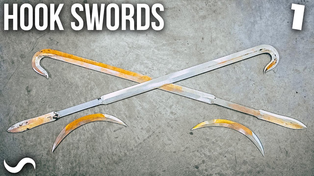 MAKING HOOK SWORDS!!! Part 1