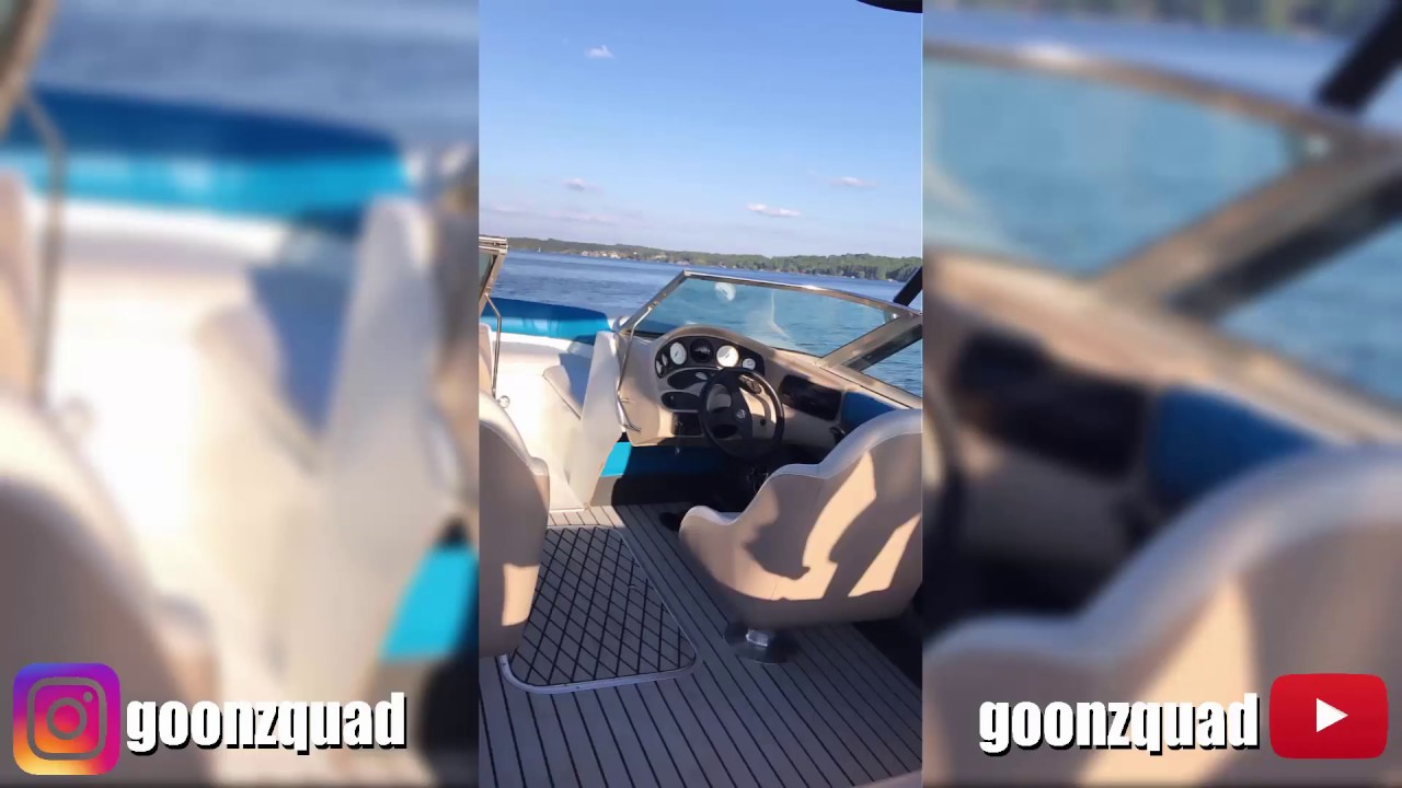 First ride with the new boat interior 🤙 Goonzquad story from 05.09.2019
