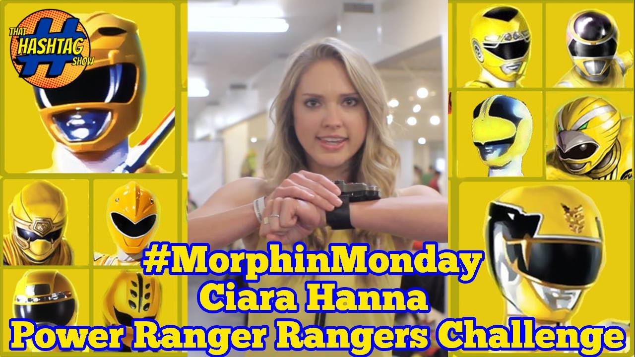 Ciara Hanna Interview | The Power Rangers Challenge | Morphin' Monday