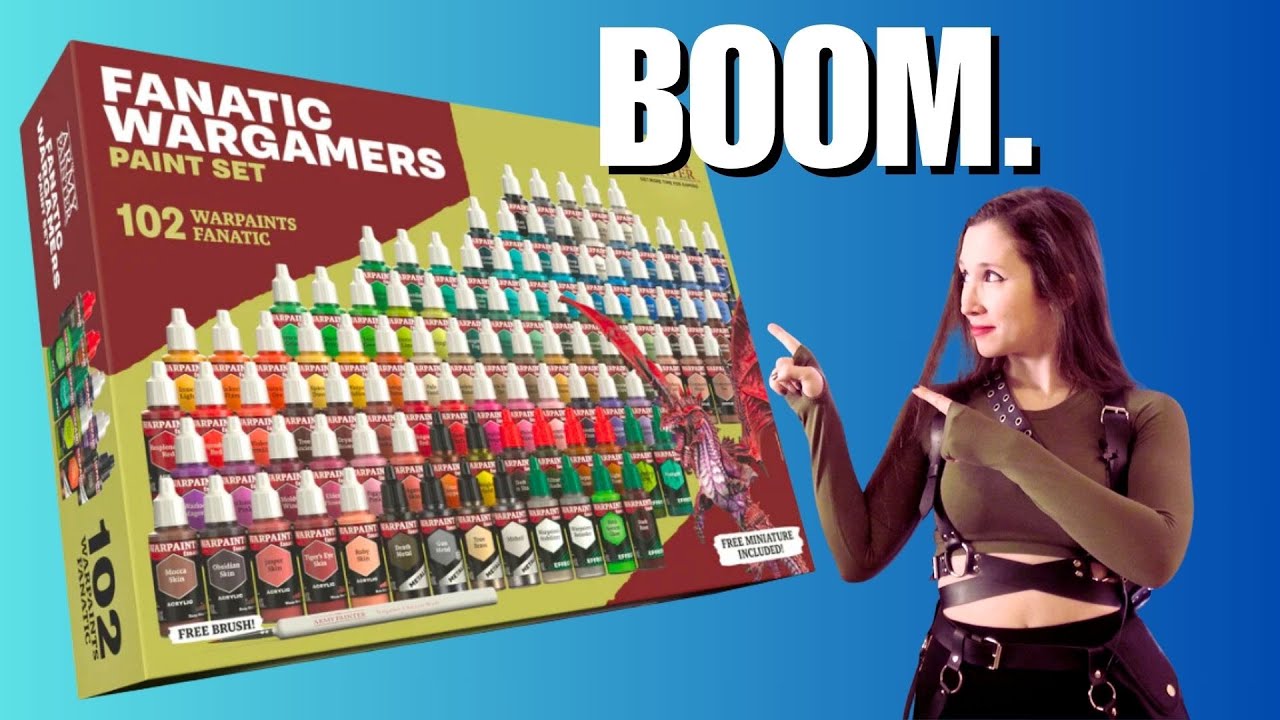 INSTANT Paint Collection - Wargamers Fanatic Paint Set by The Army Painter