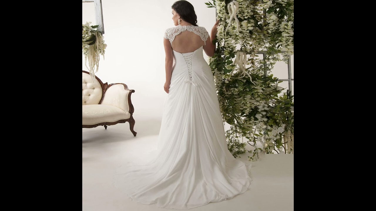 Plus Size Brides To Be Wedding Dresses  #plussizebrides Affordable Plus size wedding dresses
