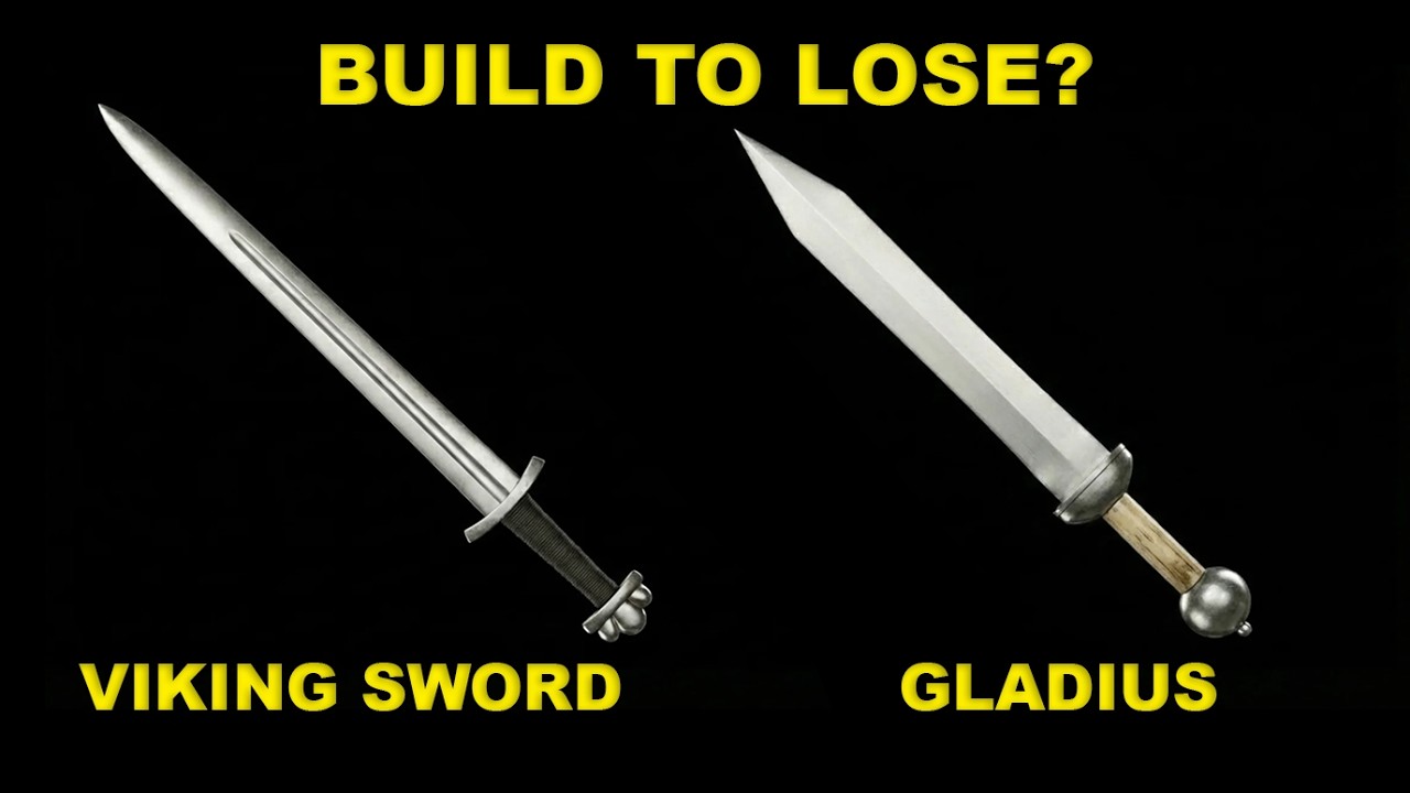 Why VIKING Swords Would REALLY Destroy ROMAN Gladius (Physics Proves It)