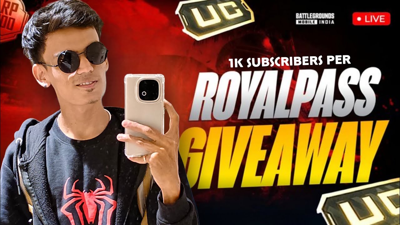 restart gameplay🔥1K SUBSCRIBERS PE 5 RP GIVEAWAY❤️ BGMIi LIVE | MARATHI ❤️