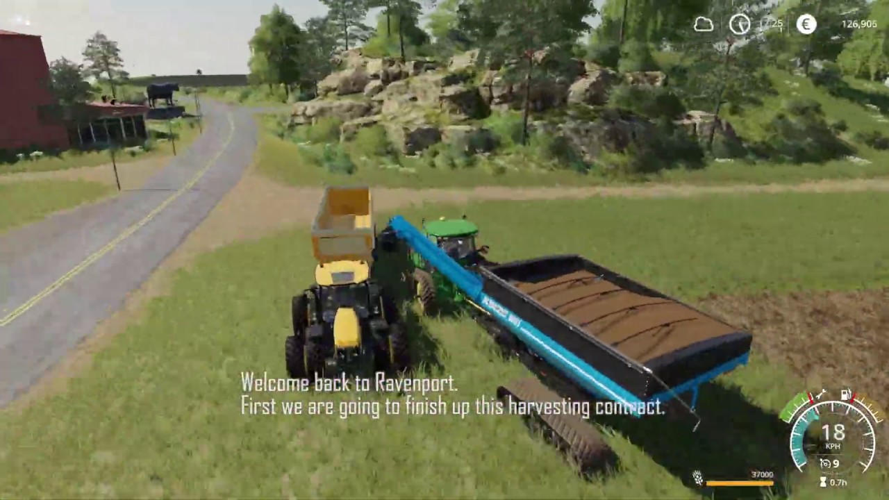 Farming Simulator 19 Timelapse #6 | Ravenport.