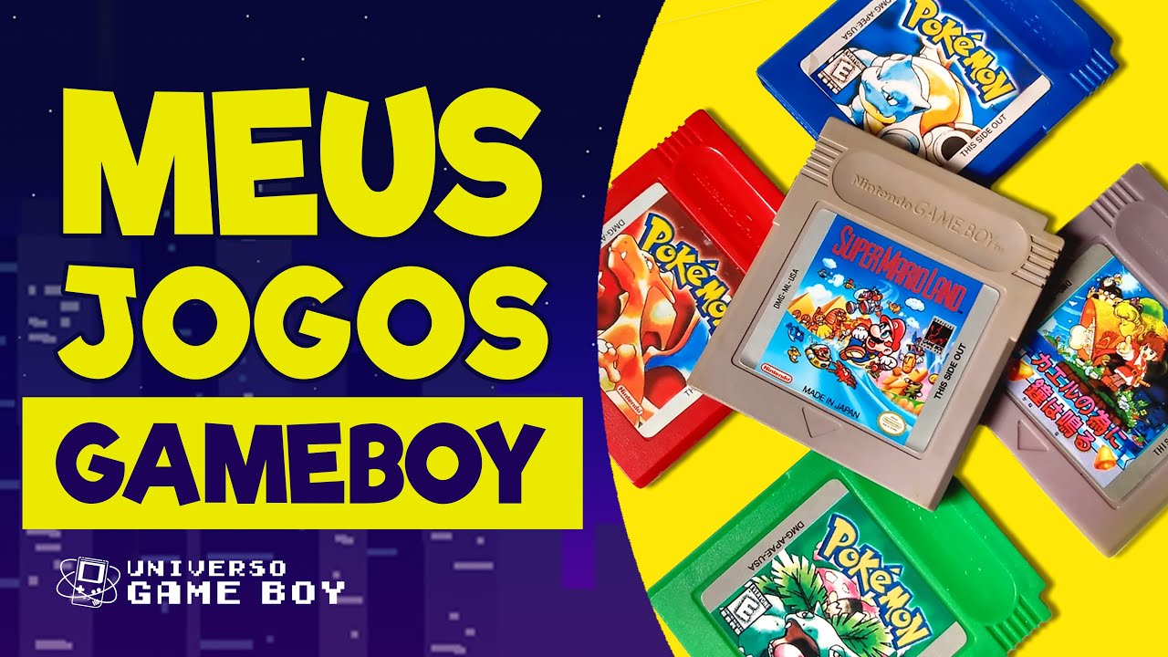 [ATUALIZADA] MINHA COLEÇÃO de JOGOS GAME BOY CLÁSSICO em 2023