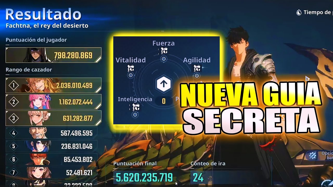 💥¡NUEVO JINWOO DPS DESTROZA EL GUILD BOSS YA!💥 Solo Leveling: Arise