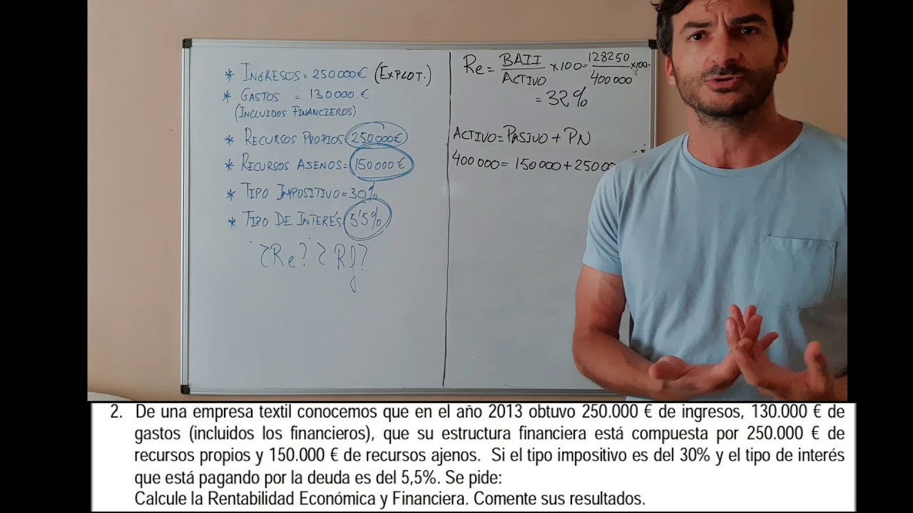 (2° Bachillerato) Problema de rentabilidades