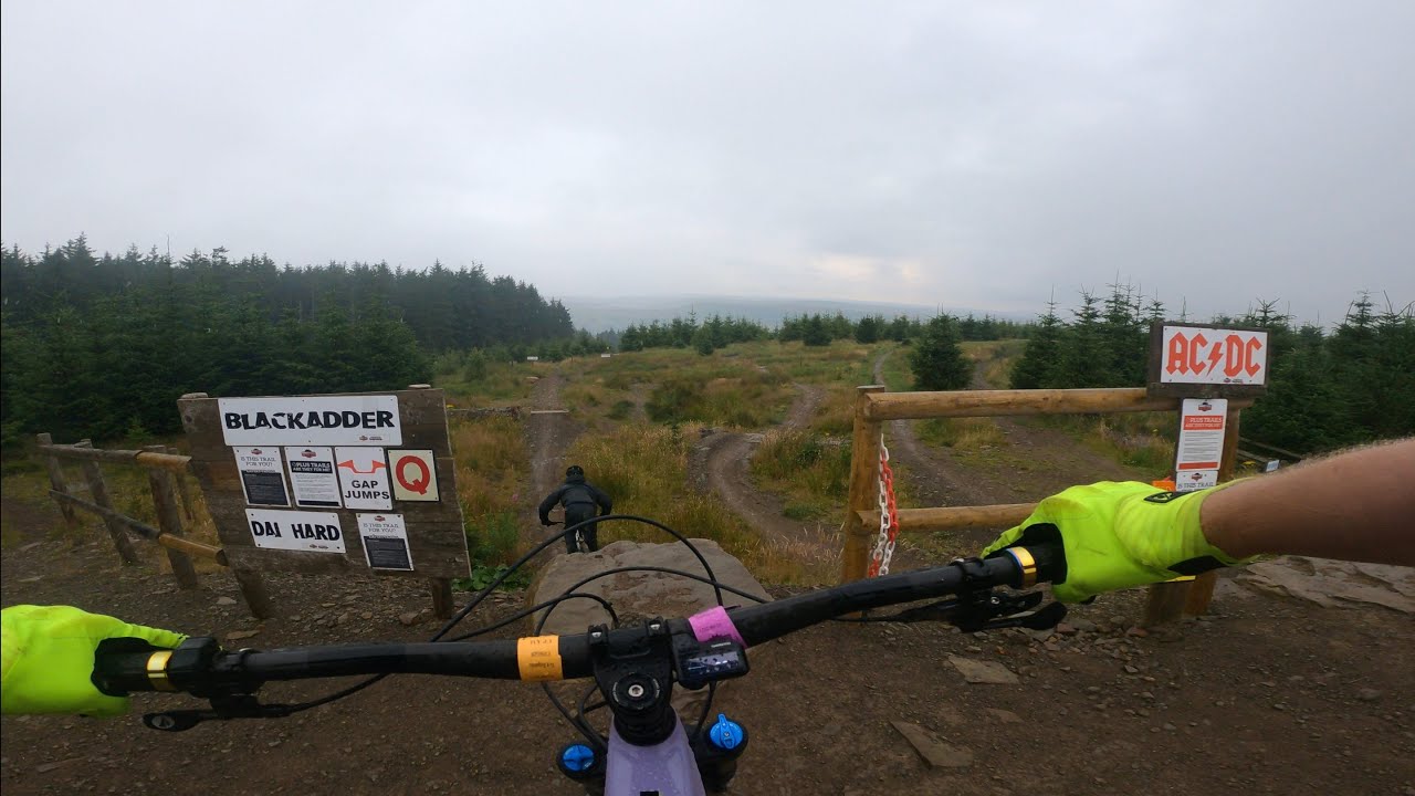 BikePark Wales - Dai Hard Full Run (Black Run)