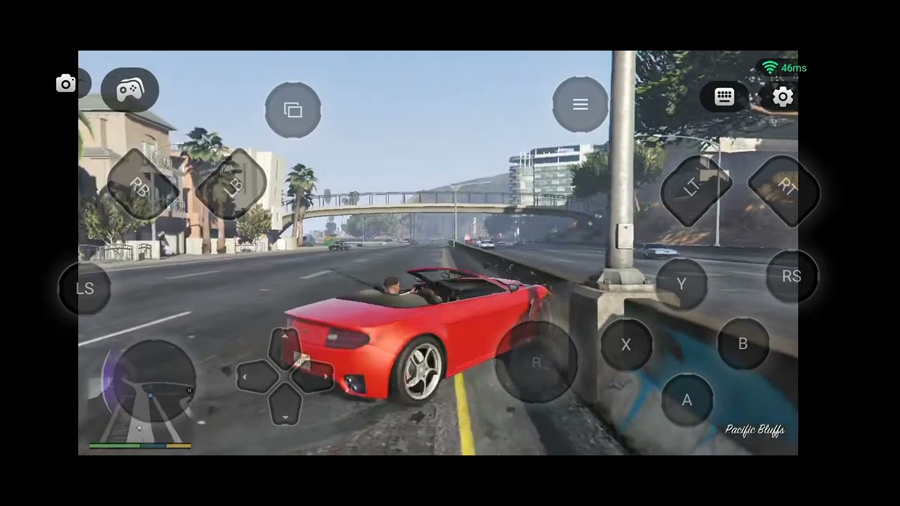 Playing GTA 5 