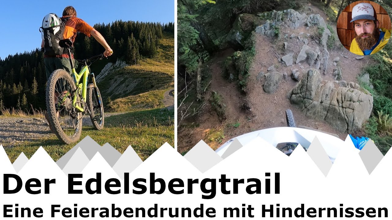 Beliebte Mountainbike-Tour im Allgäu | Der Edelsbergtrail| S2 bis S3