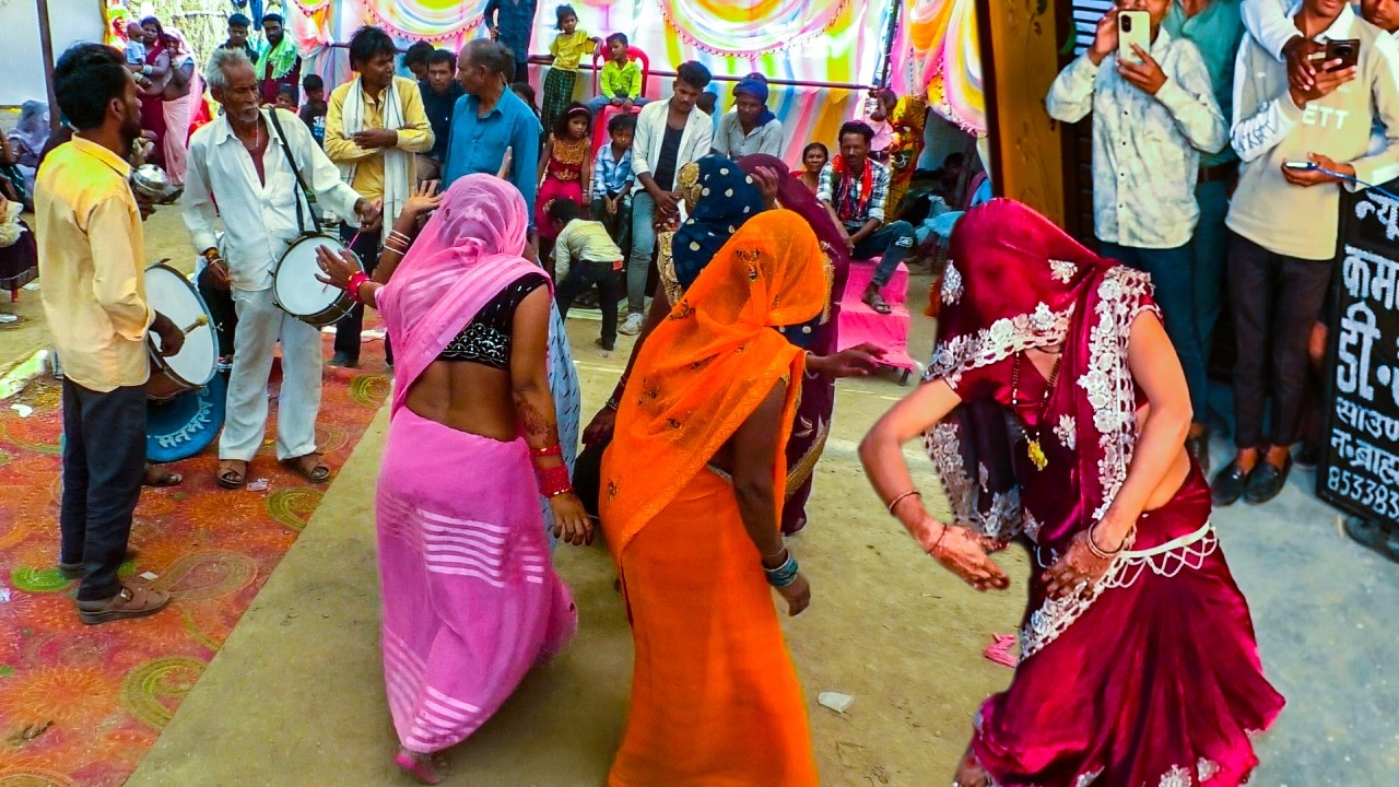 Indian Bagheli Shadi Anil Sang Neha Ka Vivah Kanyadan & Vidai Ki Rasam #weddingvideo