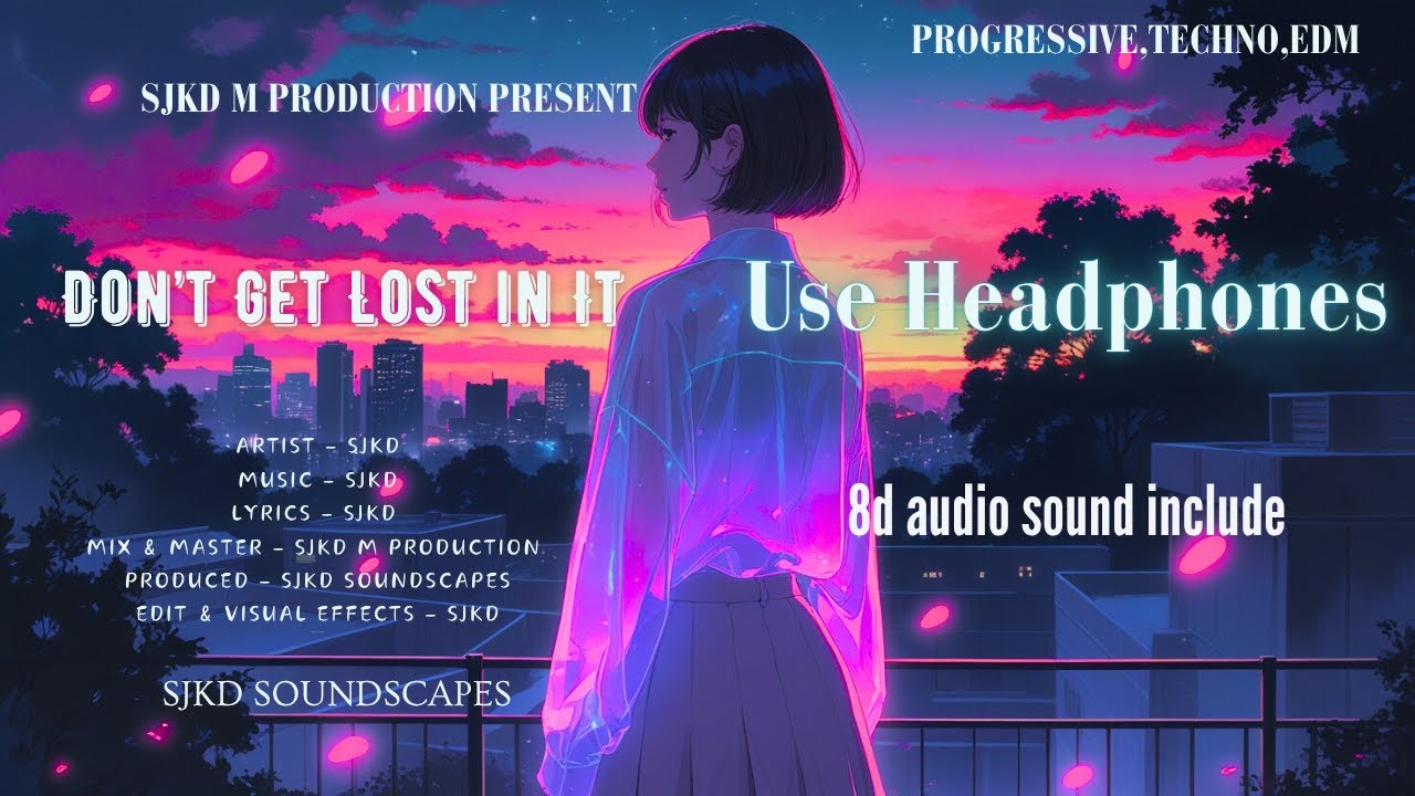 Don’t Get Lost in It | 8D Audio 🎧 | Progressive, Techno EDM music...
