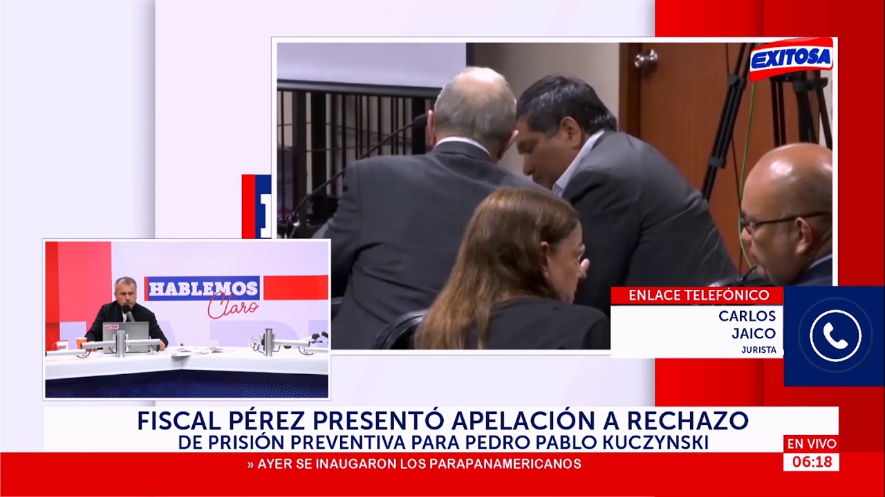Fiscal P&eacute;rez present&oacute; apelaci&oacute;n a rechazo de prisi&oacute;n a PPK