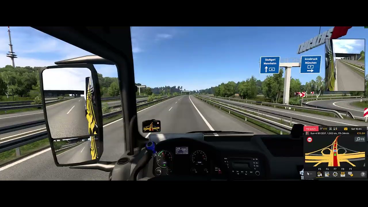 Euro Truck Simulator 2 TMP Nuremburg - Barcelona