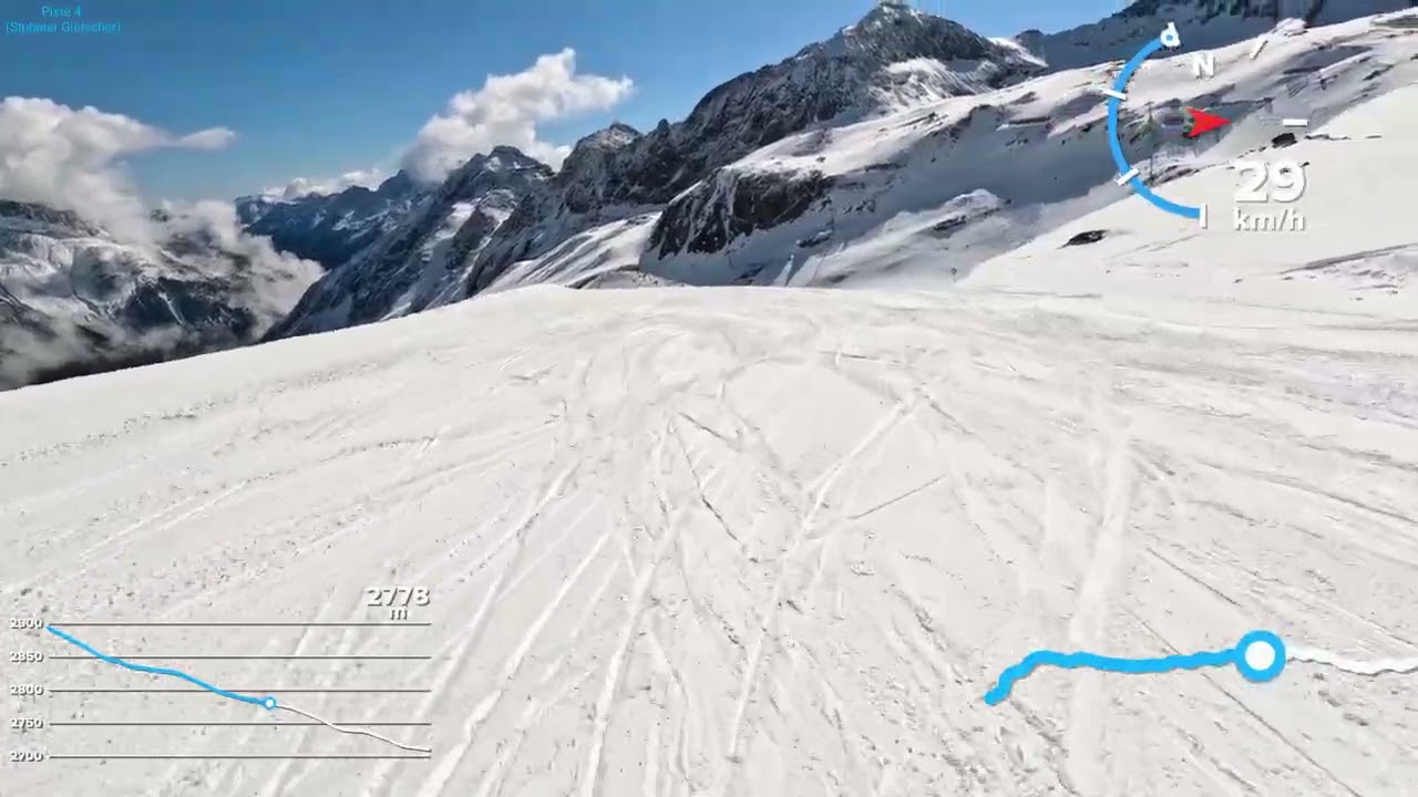 Stubai Glacier - Piste 4 🔵 (10.05.2025)