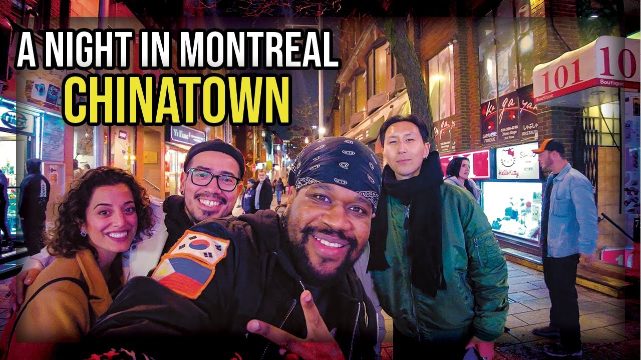 What to do in Montreal's Chinatown? | Canada Nightlife in 4K