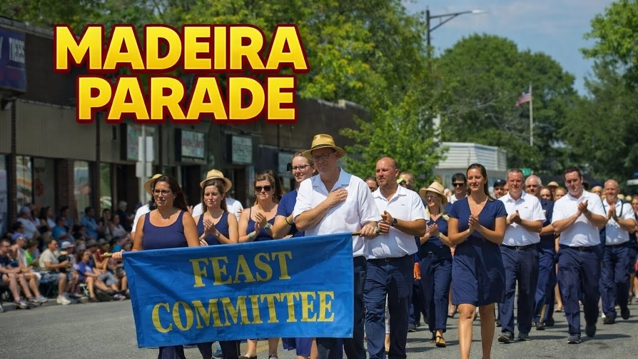 👉 🇵🇹 Madeira Feast Parade – Blessed Sacrament | New Bedford, MA 2025 (4K)
