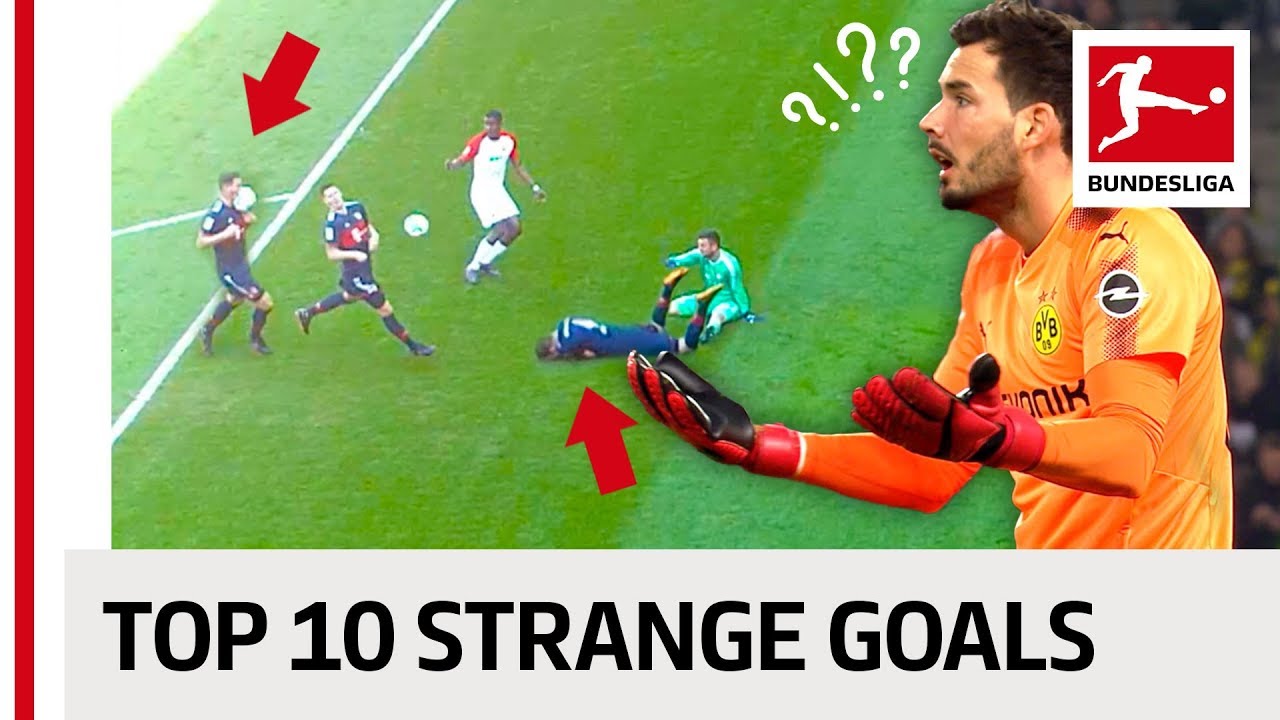 Strange Goals 2017/18 - Face Smash, Free-Kick Naughtiness and a Thirsty Goalkeeper