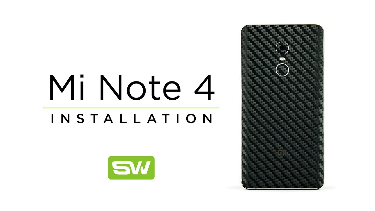 Slickwraps Xiaomi Redmi Note 4 Installation Video