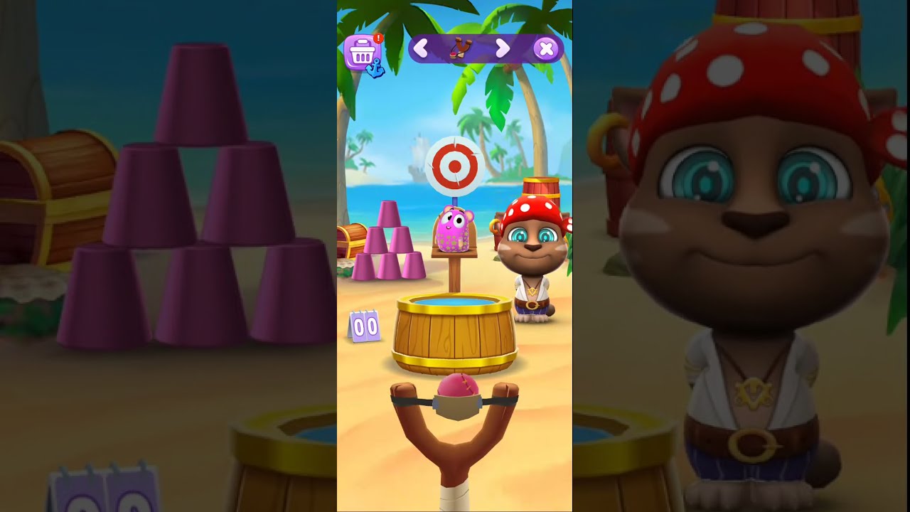 Hello Monday! 😃🤗🌞 #gaming #talkingtom #talkingtom2 #mobilegame