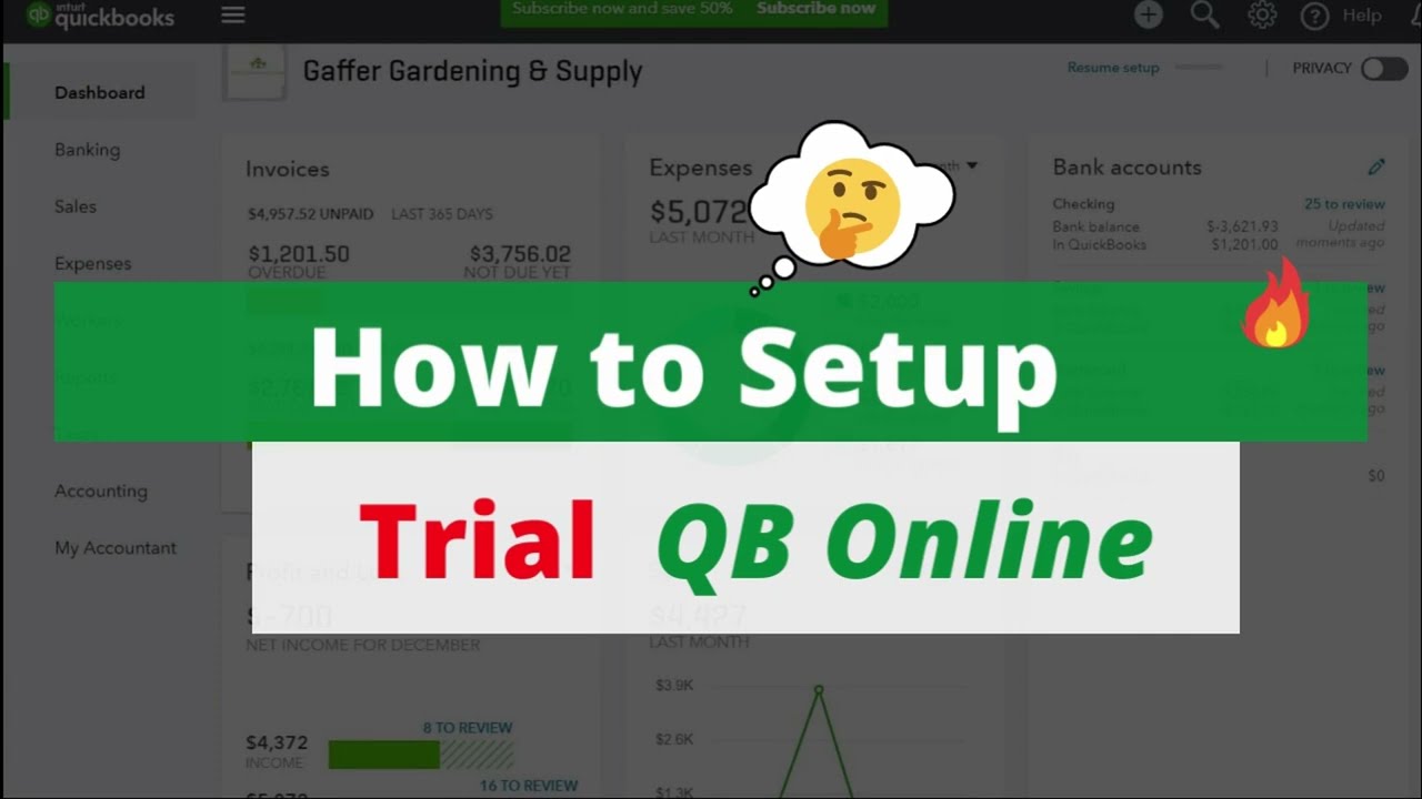 How to Setup and Install QuickBooks Online Trial Version | Quickbooks Cloud