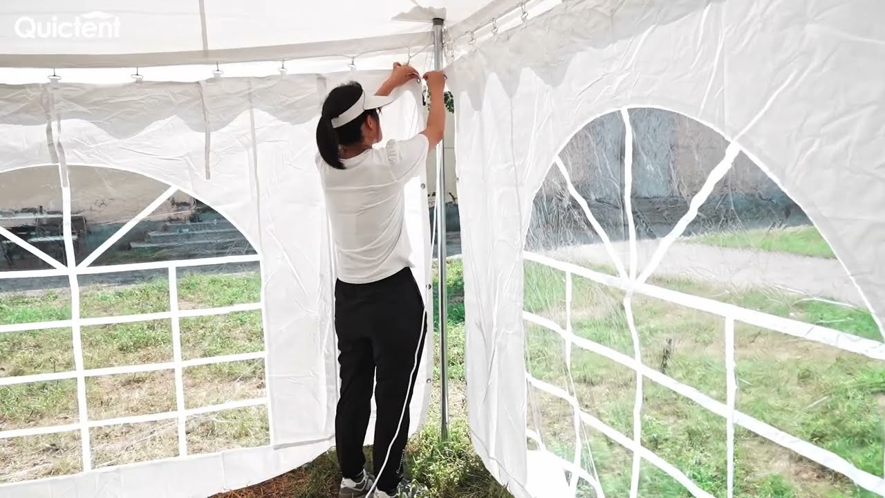 Easy Setup Guide: Quictent 20x40 Weekender Pole Tent | Step-by-Step Assembly | Heavy Duty Canopy