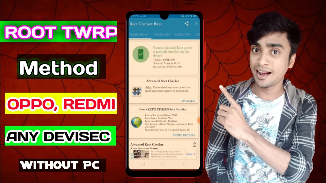 How To Root Install Twrp Oppo & Redmi Vivo Relme Any Devices oppo a3s a5s a5 a12 a15 f9 magisk root