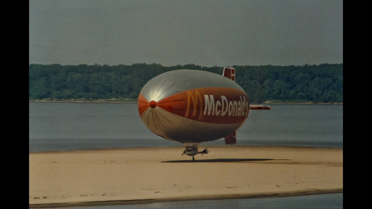 Flying WDL-1 Airship, Fitz & I landing on Mississippi River