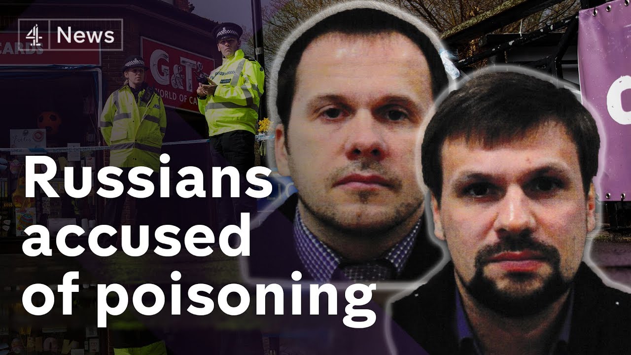 Salisbury poisonings: two Russian suspects named